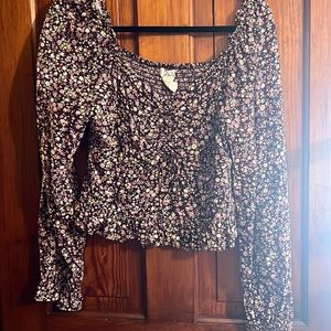 Japna boho style blouse Sz L